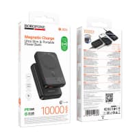 10,000 mAh powerbank, Qara rəng — şəkil 1