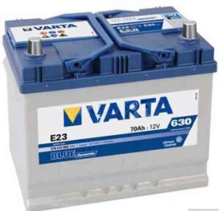 Akkumulyator Varta E23 Blue Dynamic 12V 70Ah - Tenderyard