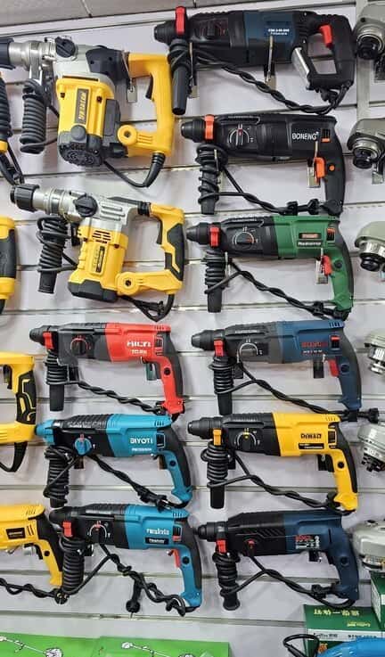 Electric Rotary Hammers of Various Sizes - Tenderyard