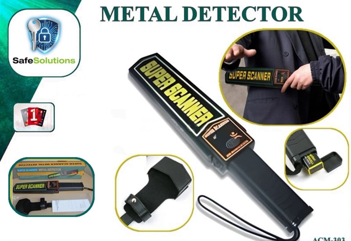 Super Scanner Əl Metal Detektoru