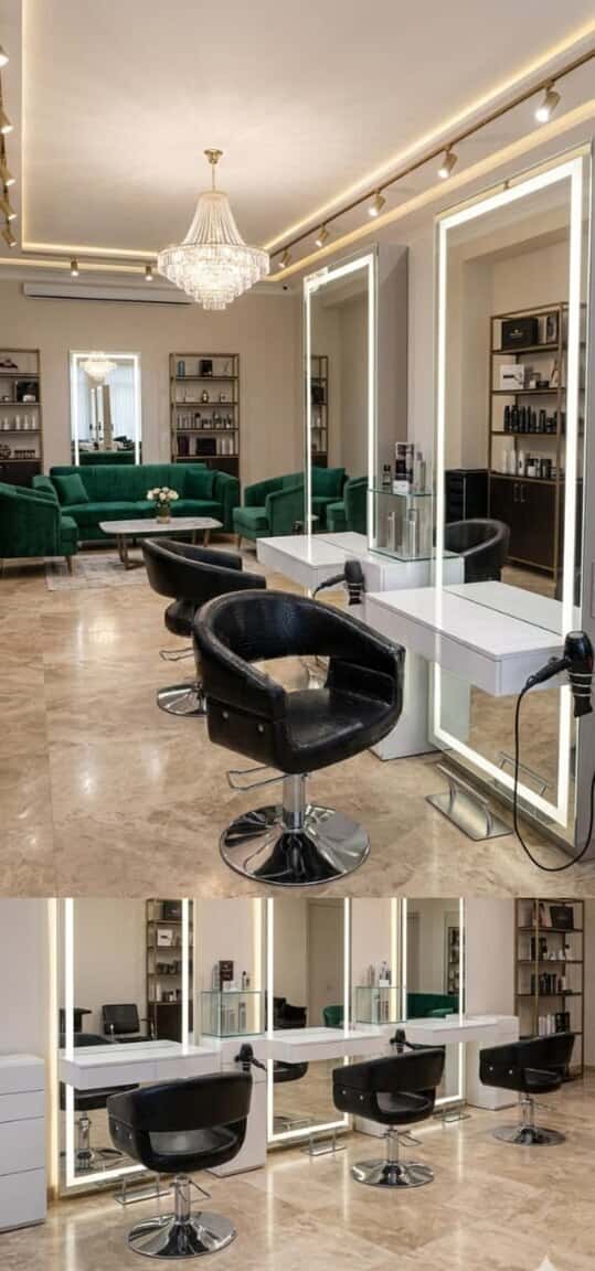 Salon and barber chair - Tenderyard