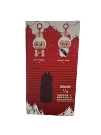 Yumşaq oyuncaq Labubu Coca-Cola brelok 17 sm — şəkil 4