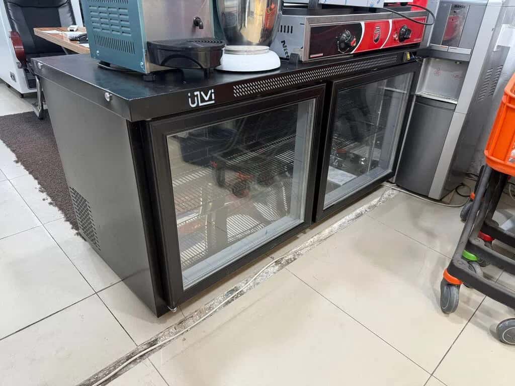 New Bar-Type Refrigerated Display Case 150x70x80 cm - Tenderyard