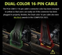 Qida bloku MSI MAG A1250GL PCIE5 1250W 80+ Gold — şəkil 3