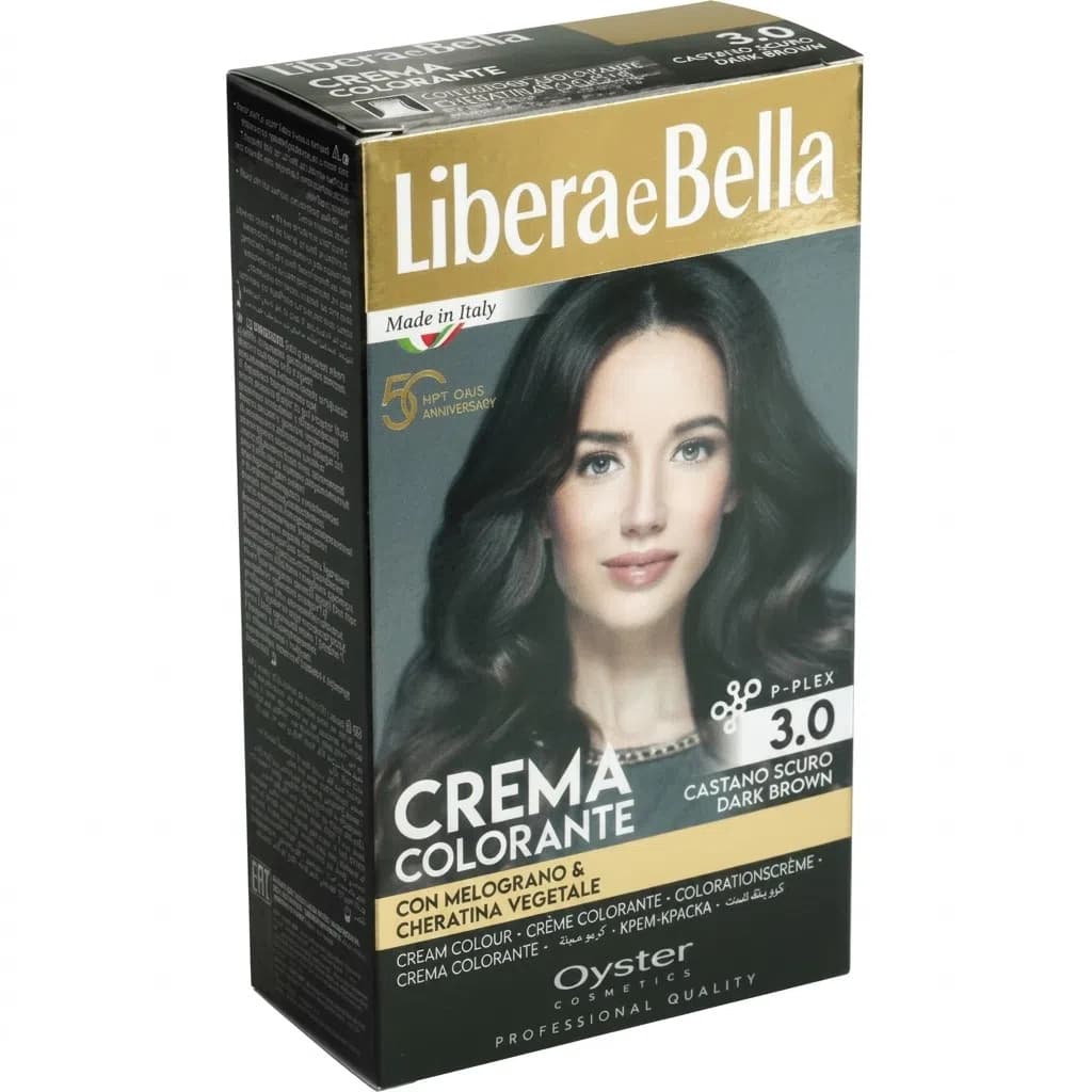 Oyster Libera e Bella 3.0 Dark Brown Saç Boyası 121 ml
