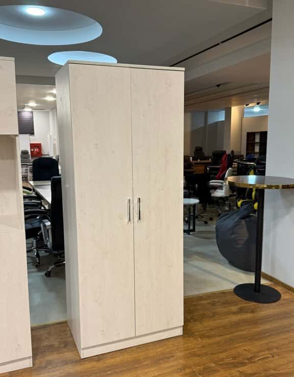 Ofis dolabı İki qapılı, Qəhvəyi rəng - Tenderyard