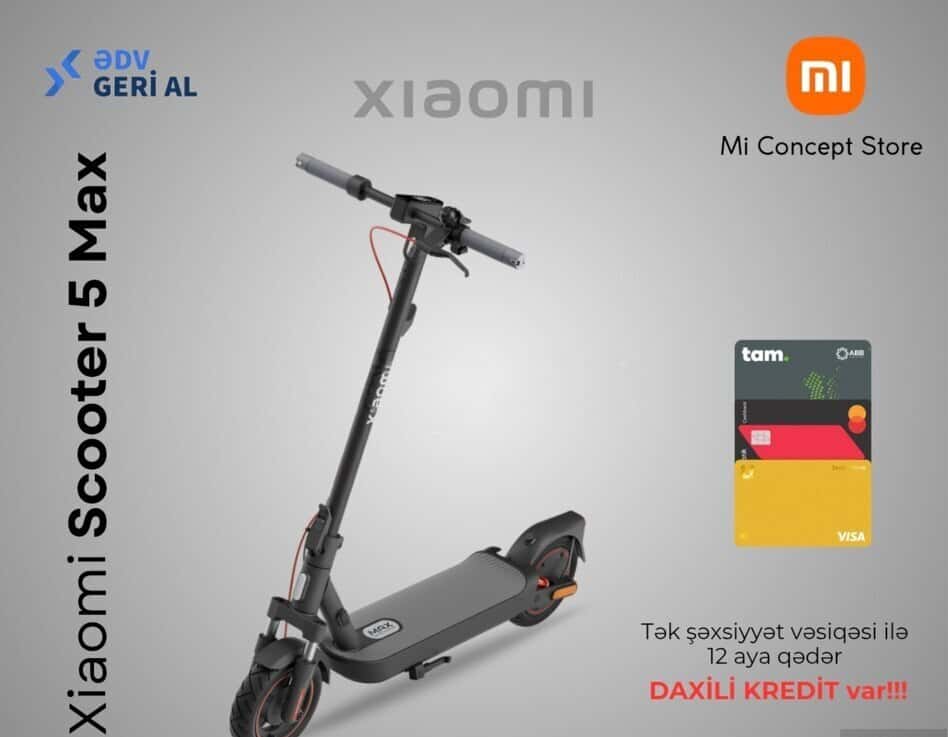 Electric scooter Xiaomi Scooter 5 Max - Tenderyard