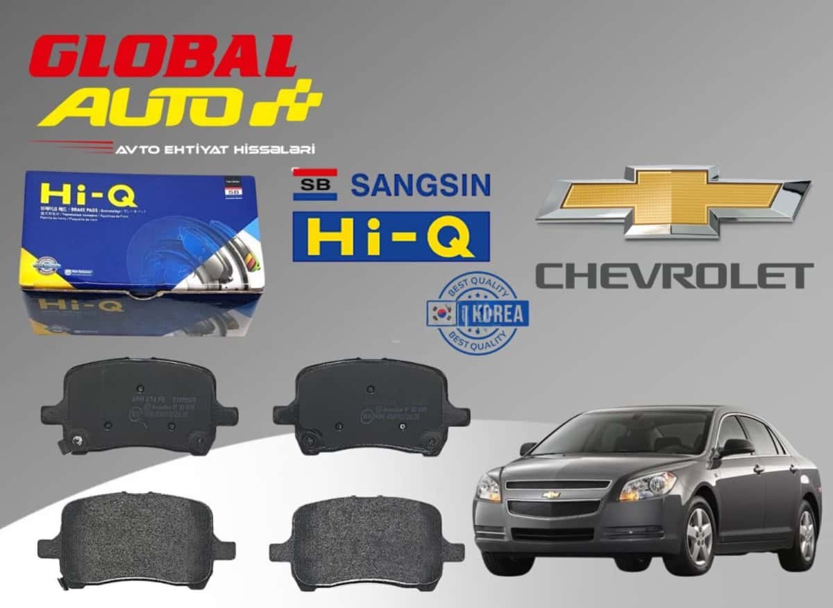 Brake pads for Chevrolet Malibu 2008-2012 - Tenderyard