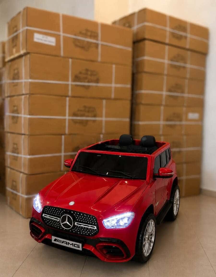 Uşaq elektrik maşını Mercedes-Benz GLS AMG Style - Tenderyard
