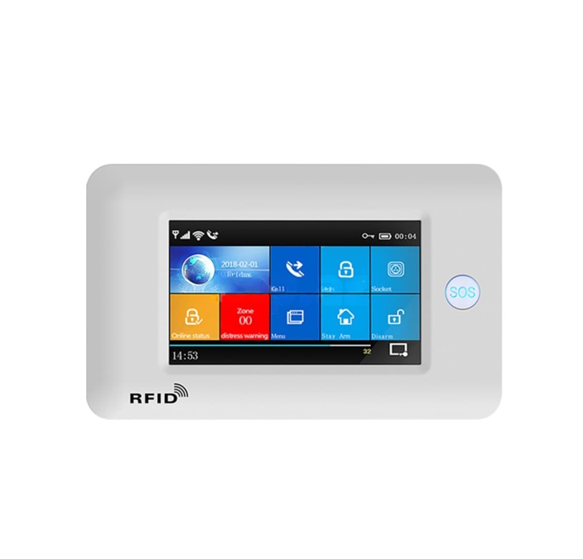 Siqnalizasiya sistemi RFID SFG8 Simsiz GSM