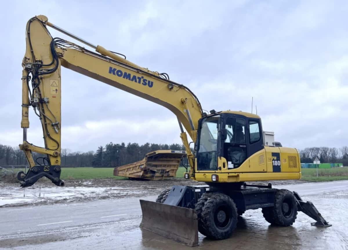 Excavator Komatsu PW180-7, 2008 - Tenderyard