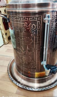 Samovar Paslanmayan polad material — şəkil 4
