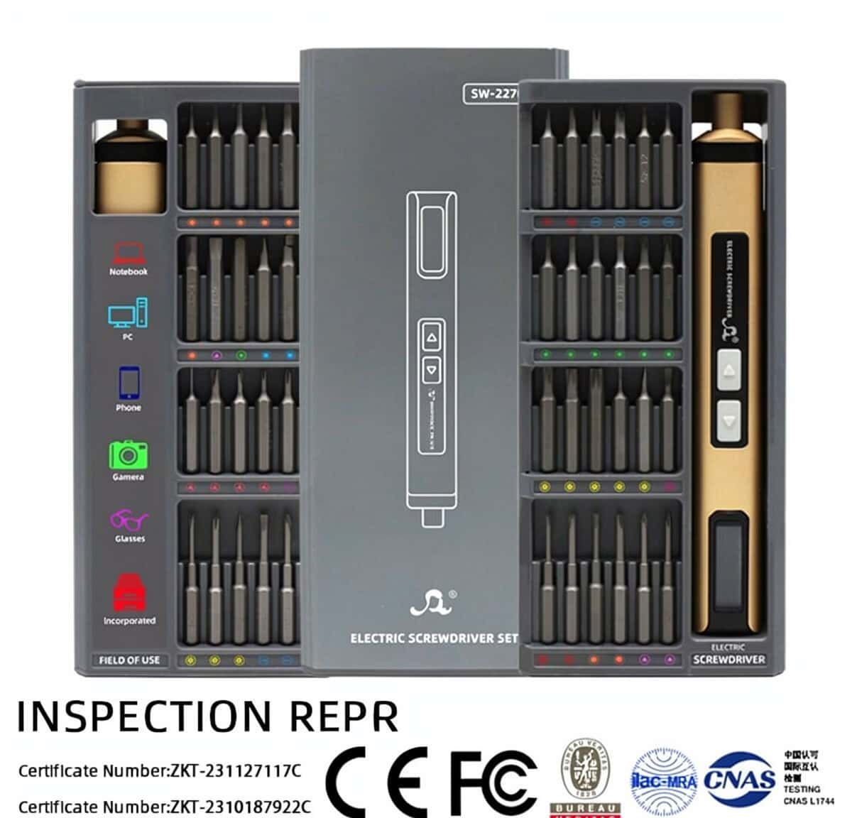 Rechargeable Precision Electric Screwdriver Set - Tenderyard
