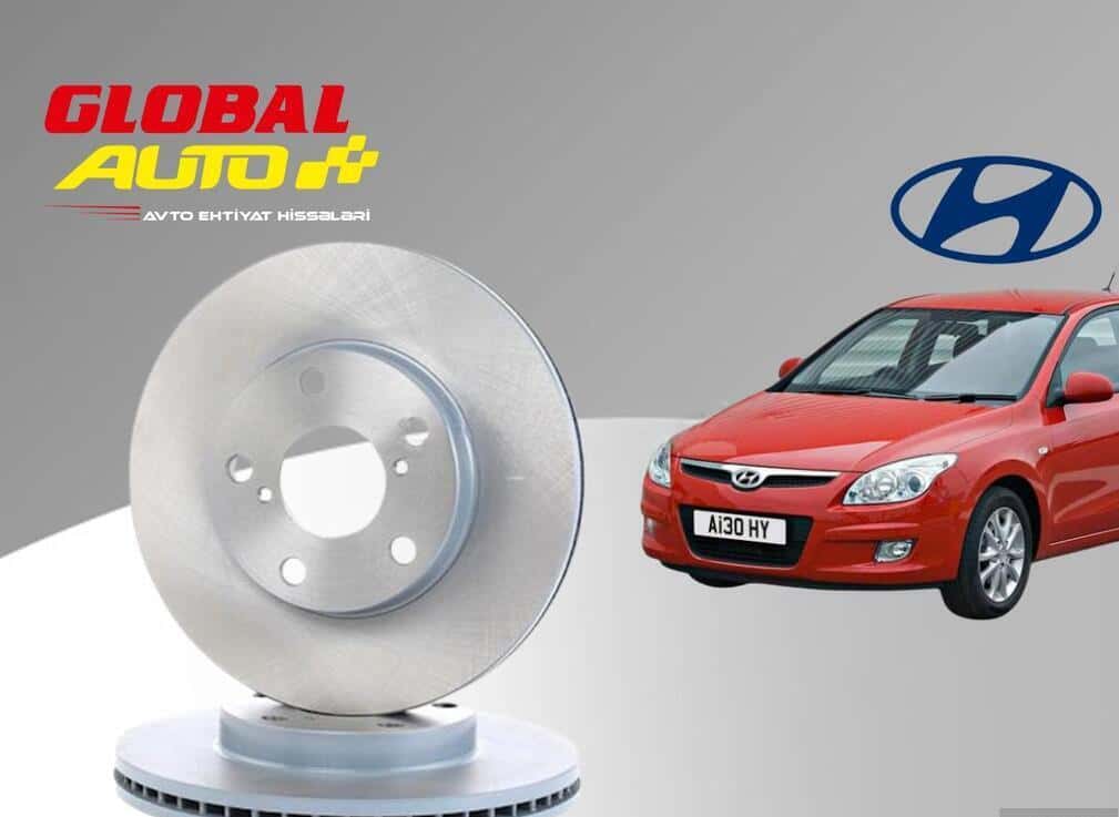 Front brake disc Hyundai i30 (2007–2011) - Tenderyard