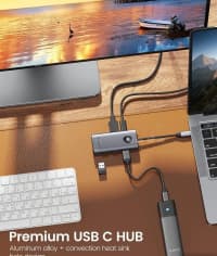 USB-C Hub Orico PW11-6P 6-in-1 — şəkil 3