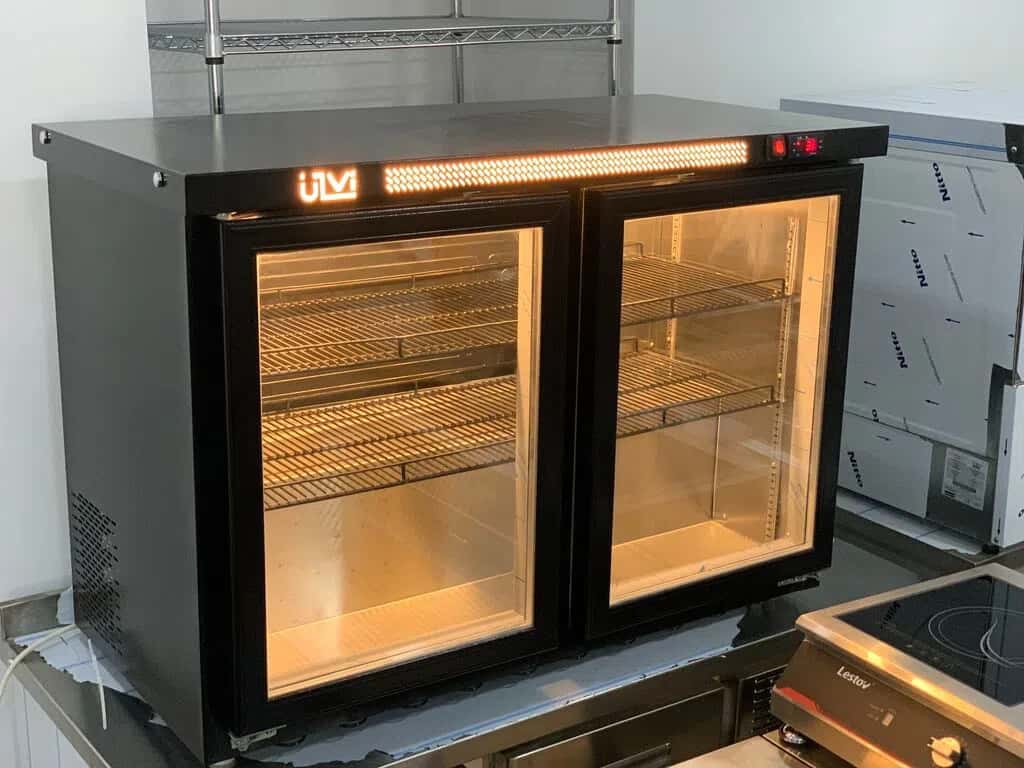 Bar-type refrigerated display case 120x60x85 cm - Tenderyard