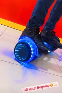 3D İşıqlı Hoverboard Giroskuter — şəkil 2