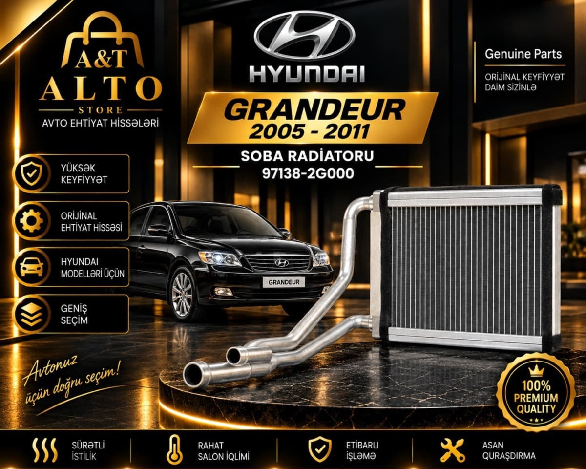 Sobalar radiatoru Hyundai Grandeur 2005-2011