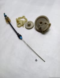 Qapı kilidi və vakum dişli çarxı BMW F10, F11, F02 — şəkil 2