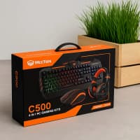 Oyun dəsti Meetion C500 4-in-1 RGB Qara — şəkil 2