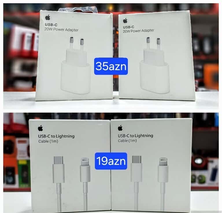 Apple iPhone 20W Adapter and USB-C Lightning Cable - Tenderyard