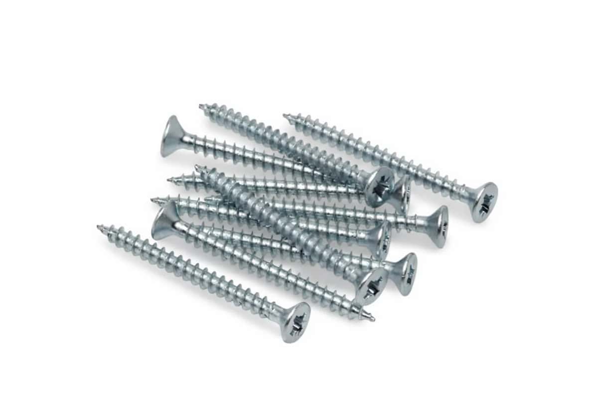 Galvanized Wood Screw 5x60 mm (100 pieces) - Tenderyard