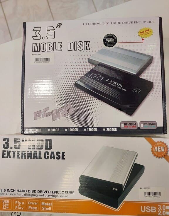 3.5 düym Sərt Disk (HDD) Xarici Qutusu