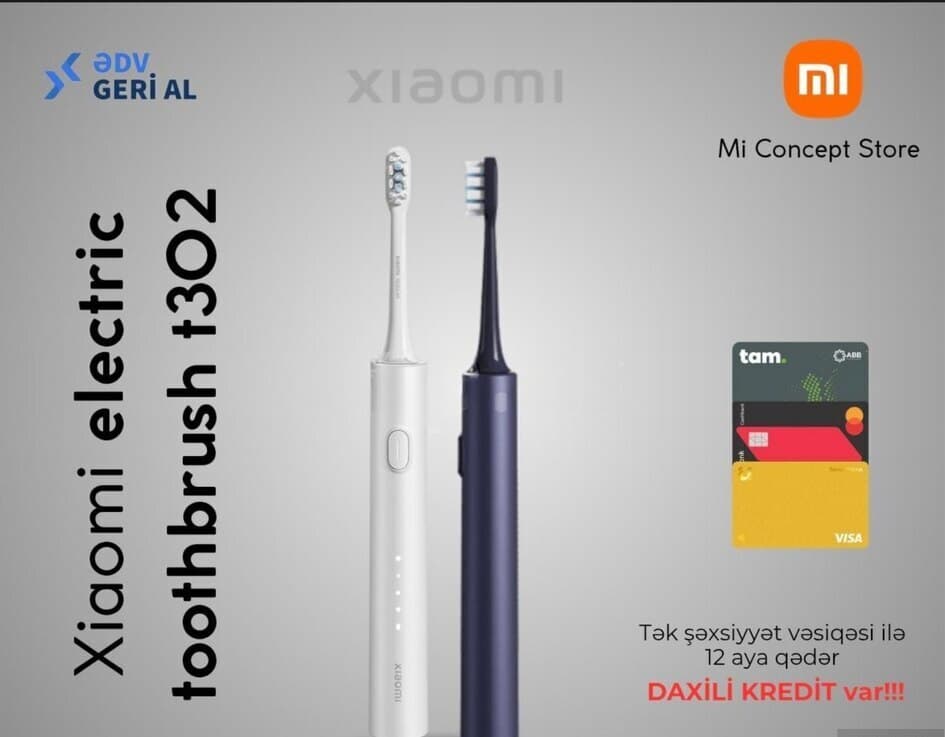 Elektrikli diş fırçası Xiaomi Electric Toothbrush T302