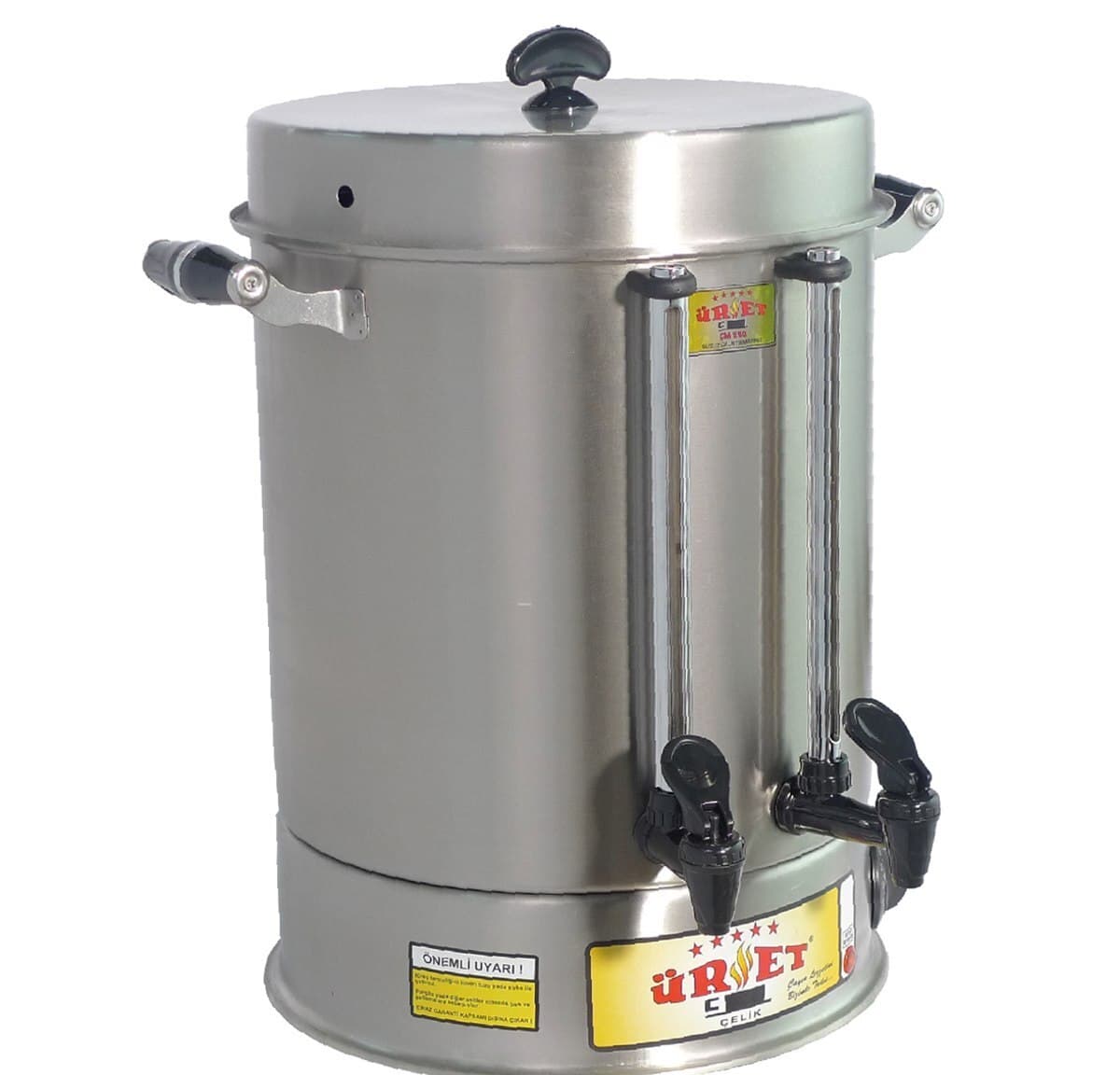 Samovar Paslanmayan polad material