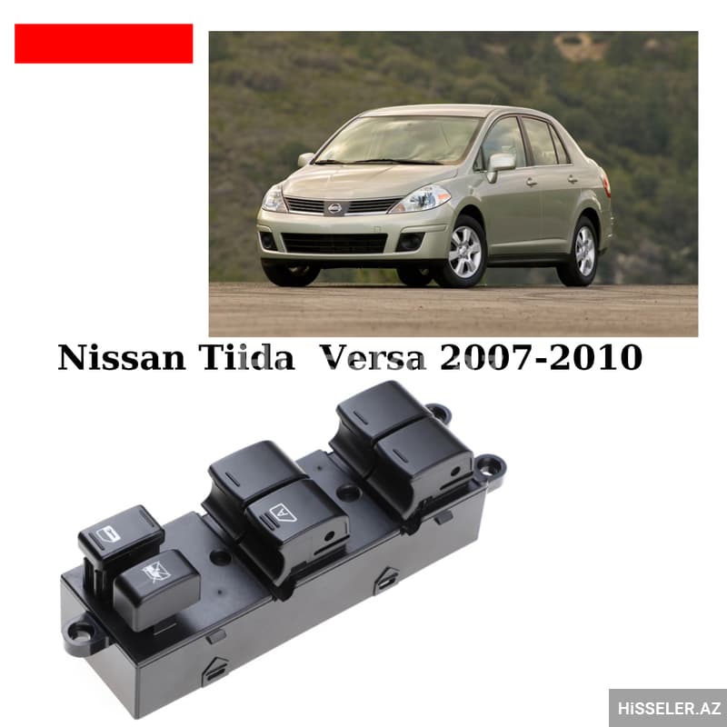 Şüşəqaldıran düymə bloku Nissan Tiida 2011
