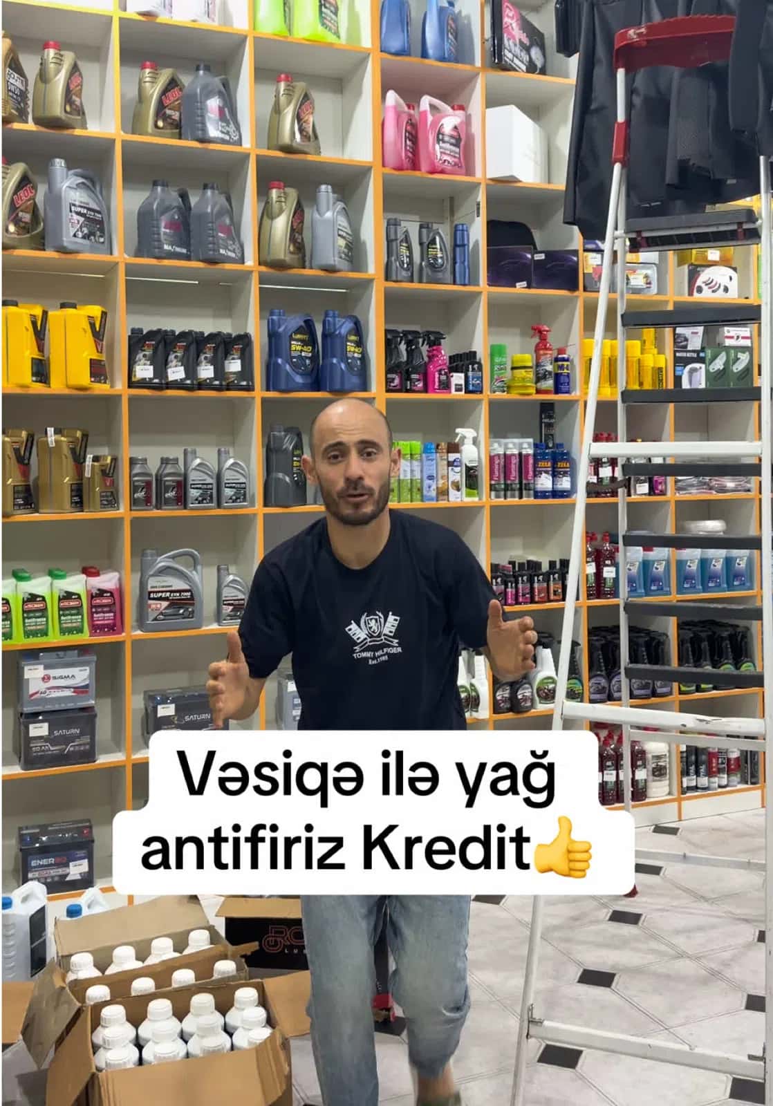 Avtomobil yağları və antifriz kreditlə - Tenderyard