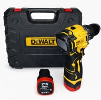 DeWalt 21V Akkumulyatorlu Drel-Şurupburğan Dəsti — şəkil 3