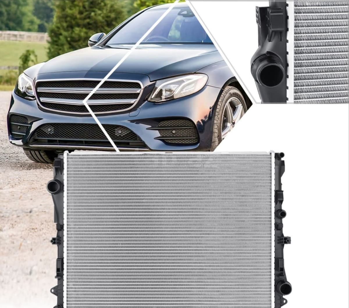 Su radiatoru Mercedes-Benz modelləri üçün
