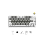 Mexaniki klaviatura Ajazz AK820 Gray-White — şəkil 1