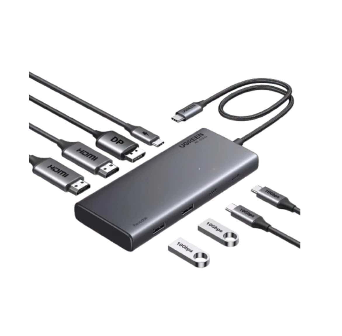 Dok stansiyası Ugreen Revodok 8-in-1 USB-C Hub CM639 - Tenderyard