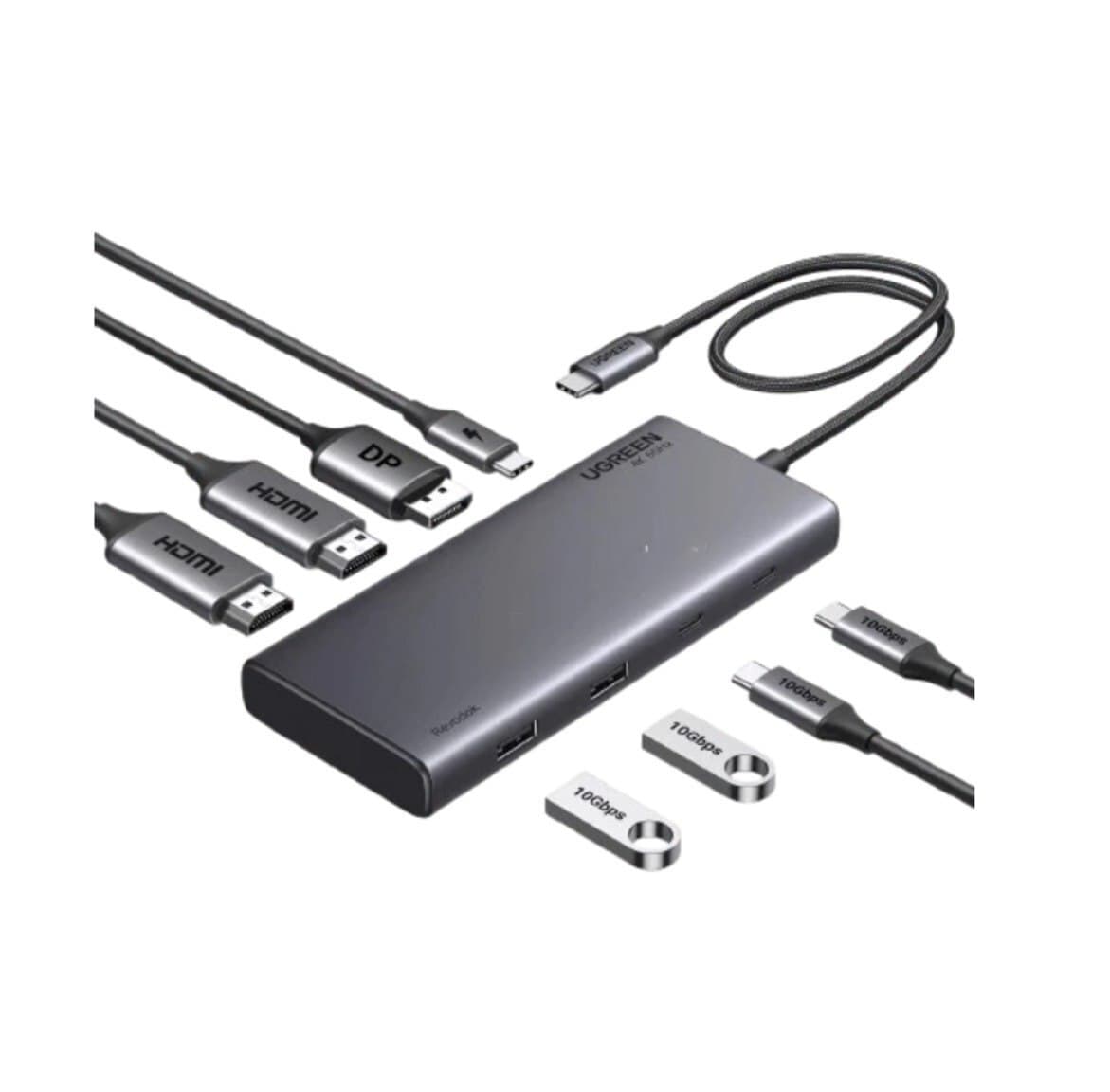 Dok stansiyası Ugreen Revodok 8-in-1 USB-C Hub CM639
