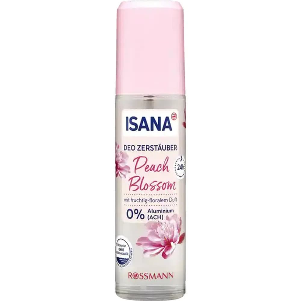 Isana Peach Blossom Dezodorant Spreyi, 75 ml