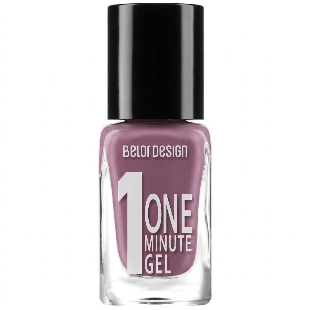 Belor Design One Minute Gel Lak 214, Bənövşəyi, 6 ml