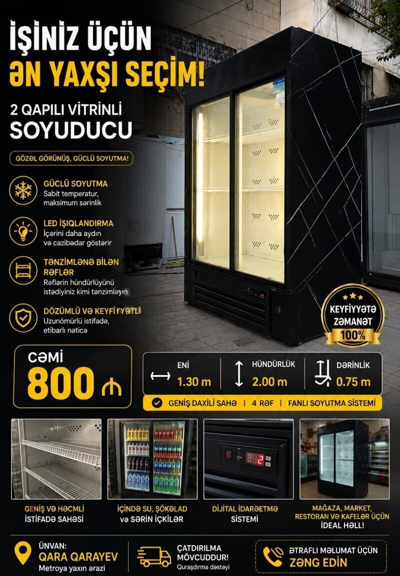 Soyuducu vitrin