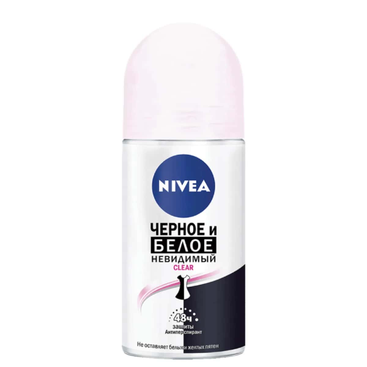 Nivea Invisible Clear Roll-On Dezodorant 50 ml - Tenderyard