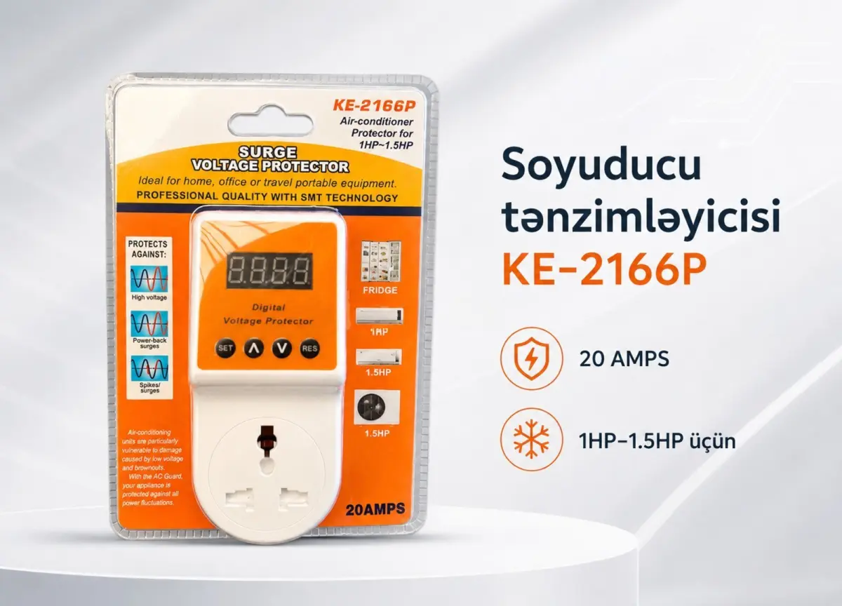 Gərginlik qoruyucusu KE-2166P