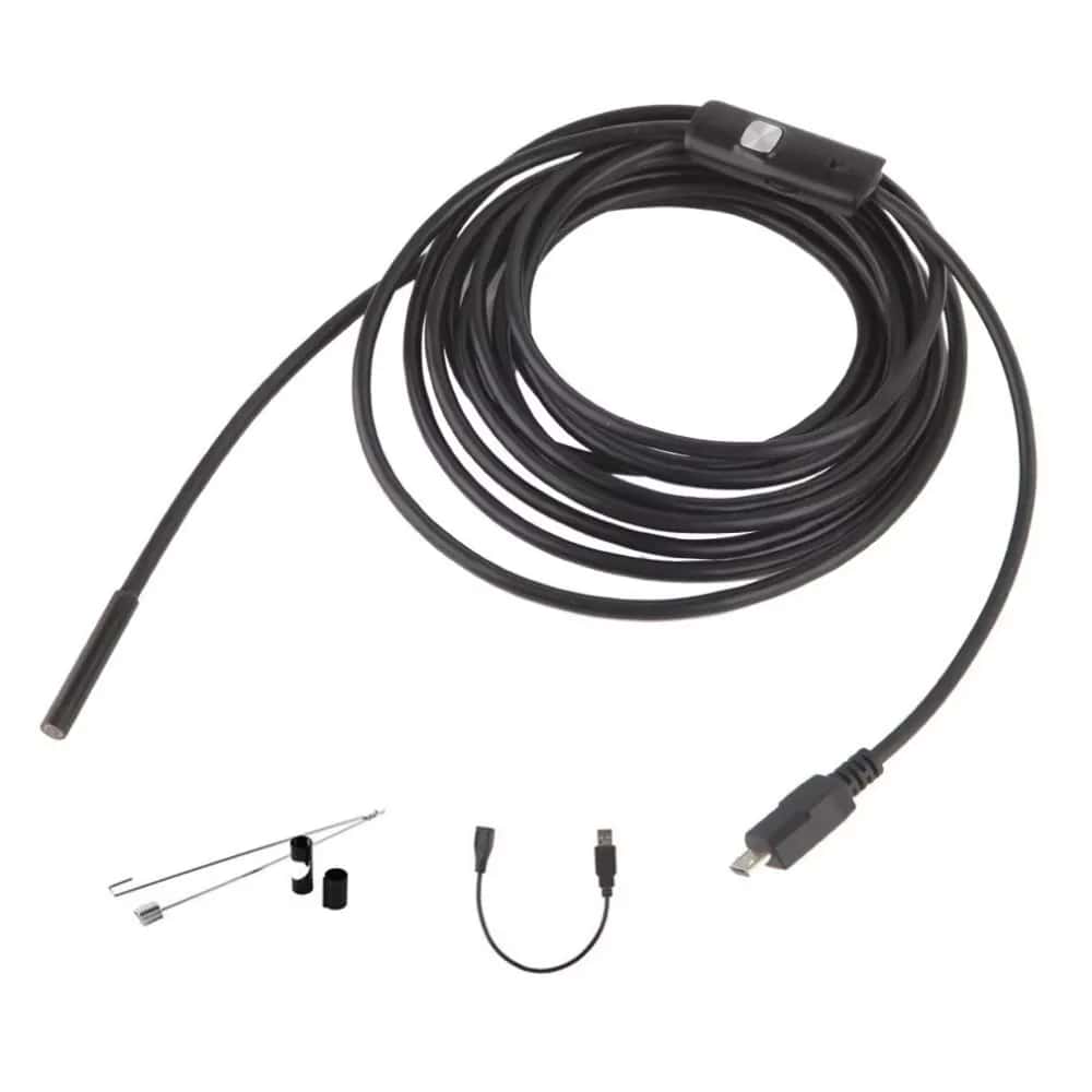 Endoscope camera 3.5m 5.5mm soft cable - Tenderyard
