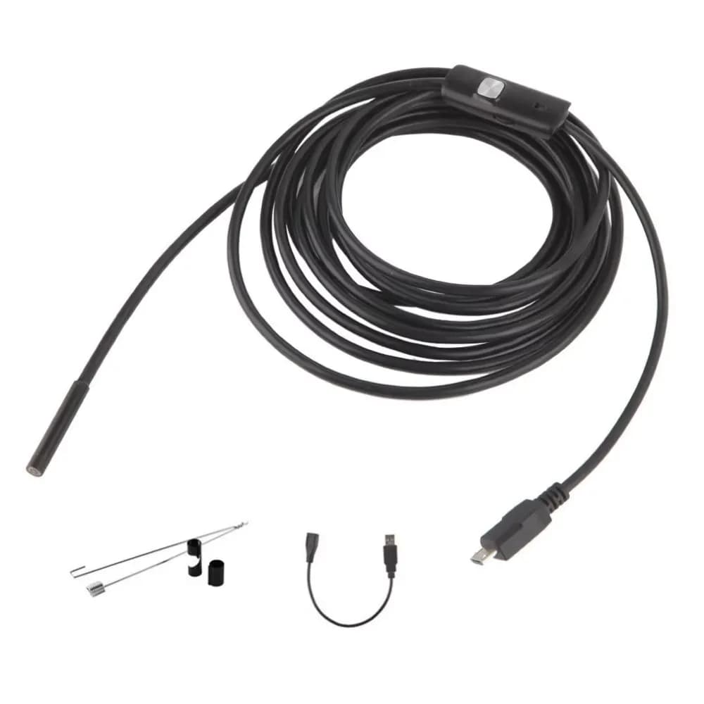 Endoskop kamera 3.5m 5.5mm yumşaq kabel