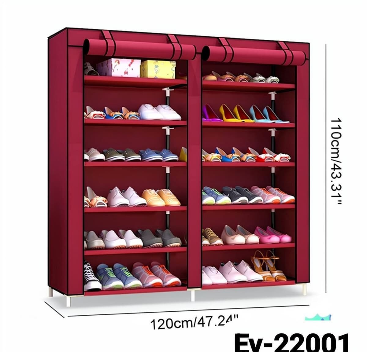 Ayaqqabılıq 12 hissəli