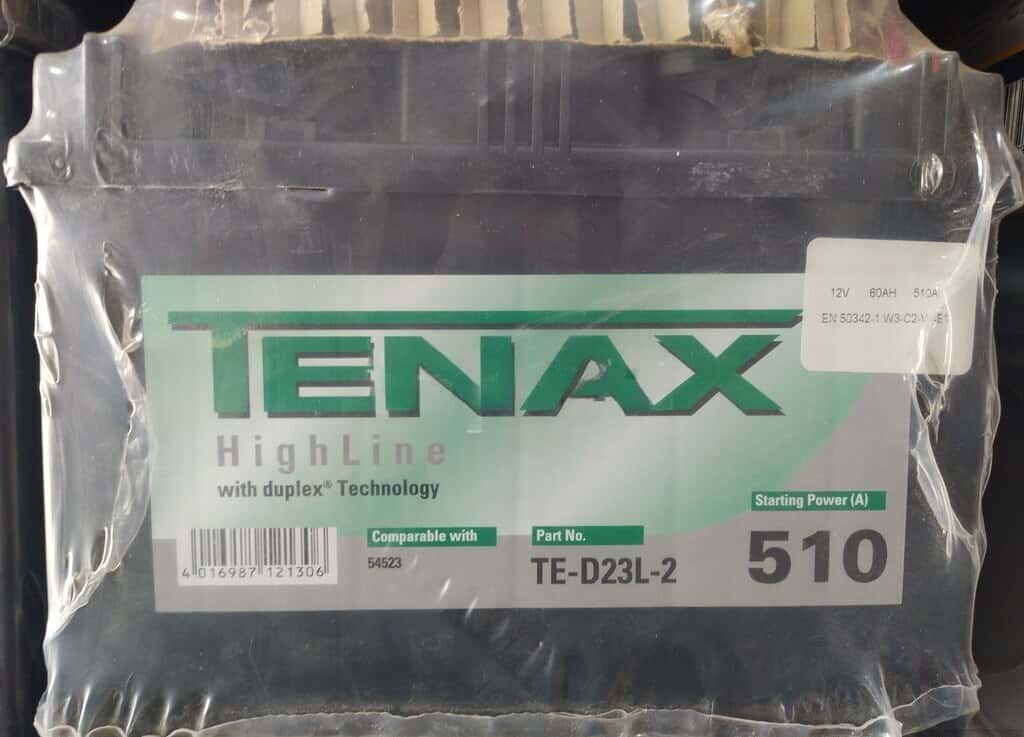 Akkumulyator Tenax - Tenderyard