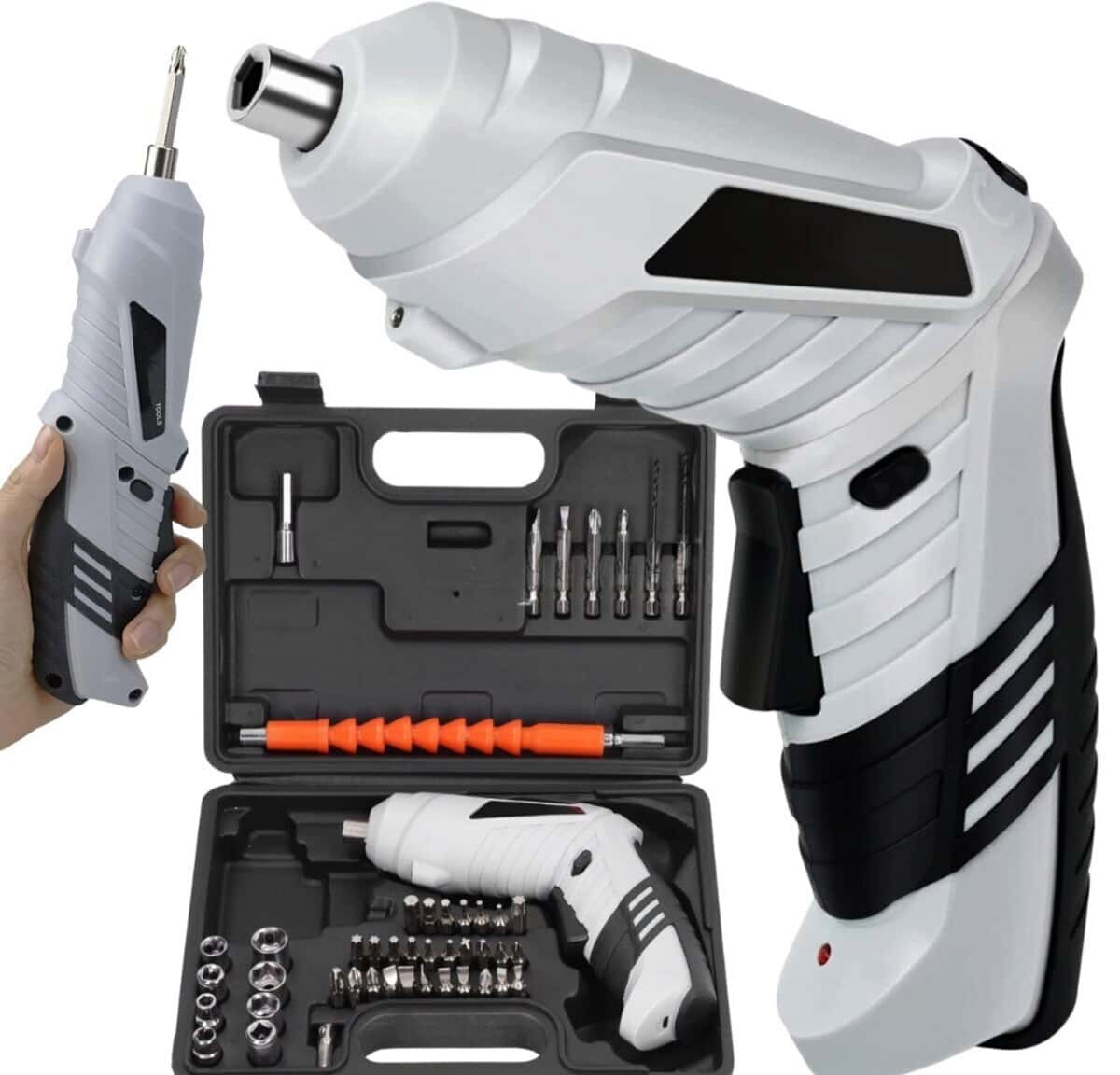 Cordless drill and screwdriver set - Tenderyard