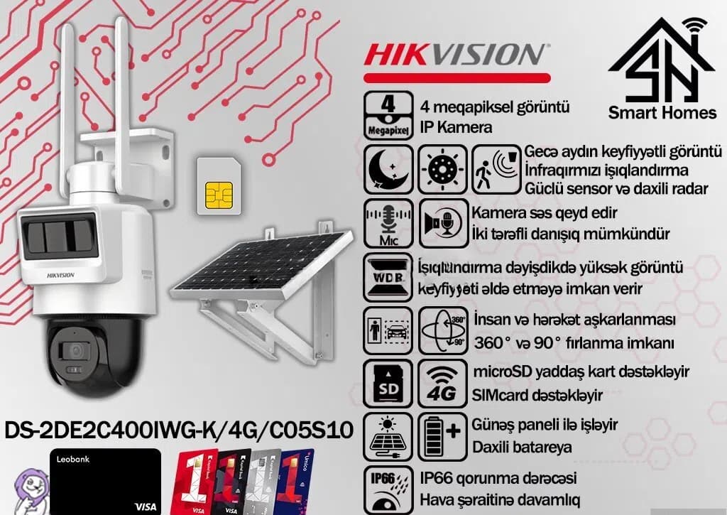 IP kamera Hikvision DS-2DE2C400IWG-K/4G/C05S10