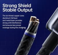 Qara rəng data kabel, USB — şəkil 2
