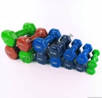 Fitnes üçün müxtəlif çəkili qantellər — şəkil 6