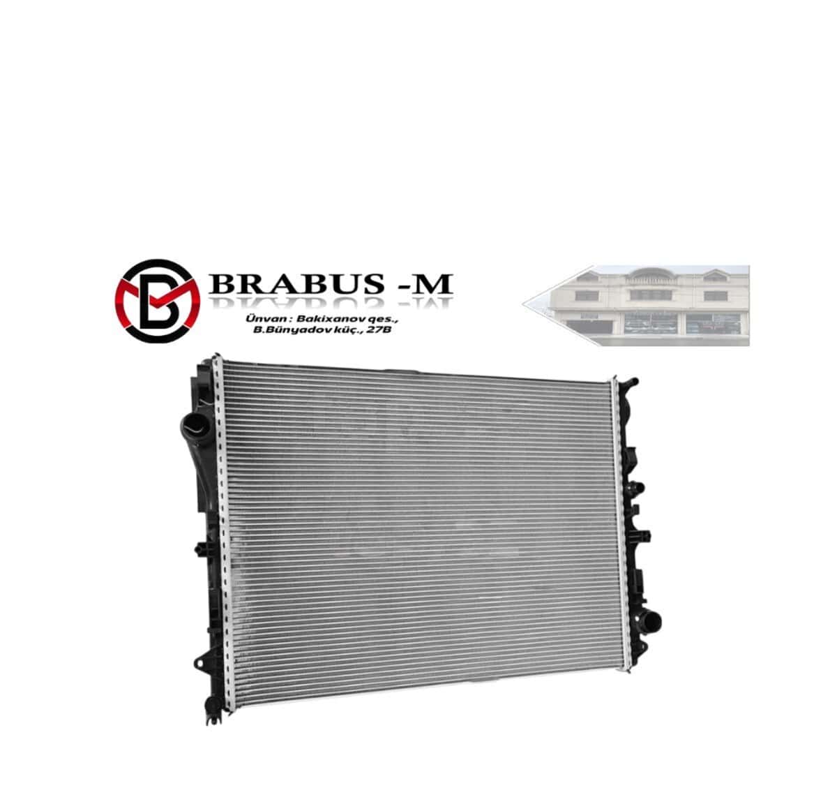 Water radiator for Mercedes W222 - Tenderyard
